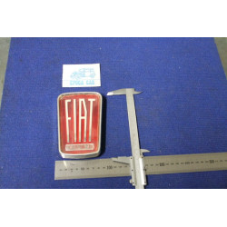 BADGE "FIAT COSTRUZIONE SPA  HEIGHT 135 mm  PLASTIC