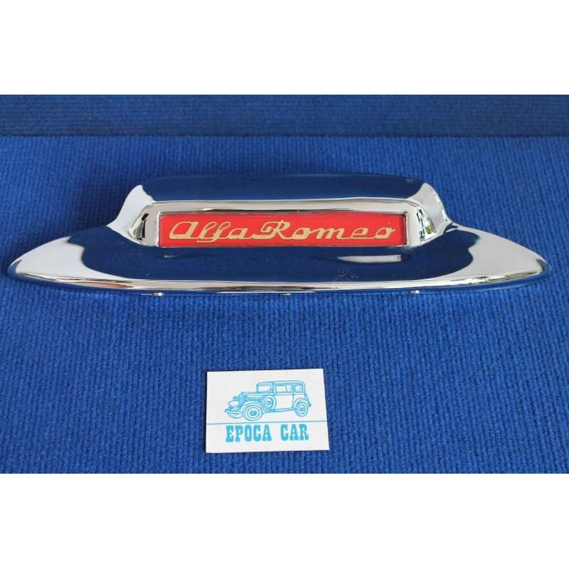LIGHT CHROME PLATE NUMBER