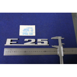 SCRITTA "F 25"   ALLUMINIO