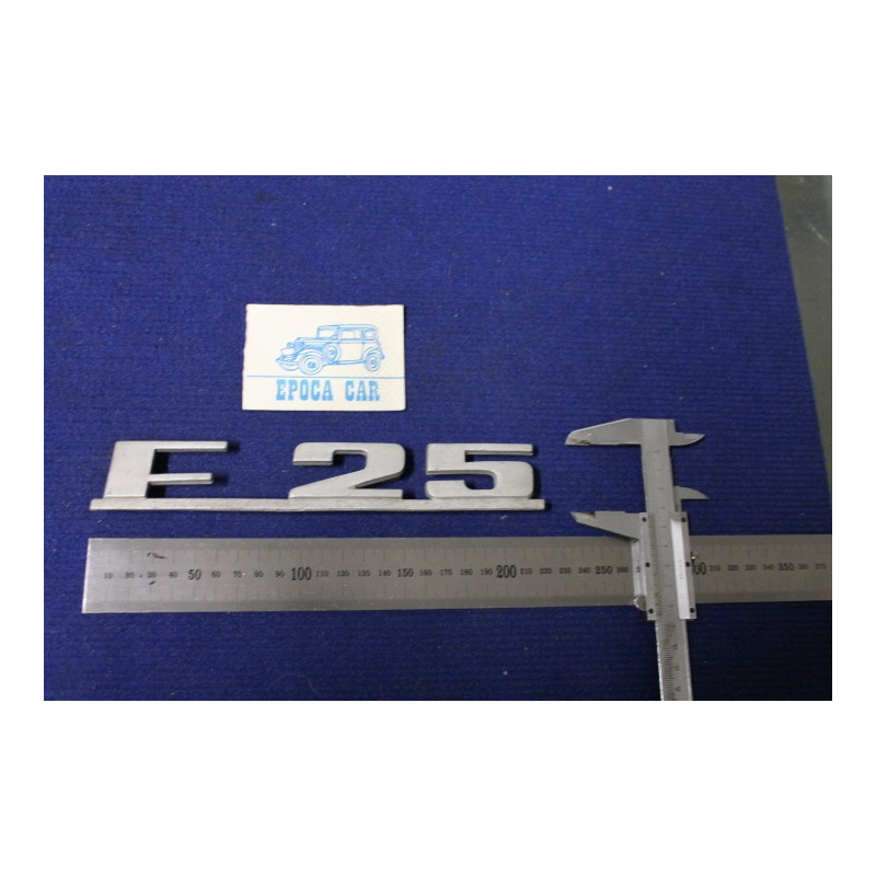 EMBLEM "F25"  ALLUMINIUM