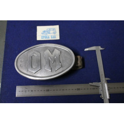 BADGE "OM"  LENGHT 190 mm  METAL