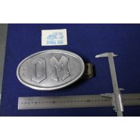 BADGE "OM"  LENGHT 190 mm  METAL