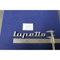 SCRITTA "LUPETTO" ALLUMINIO