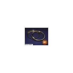 PAIR OF HEADLAMP CHROME RINGS BALILLA 3 MARCE