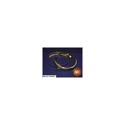 PAIR OF HEADLAMP CHROME RINGS BALILLA 4 MARCE