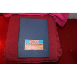 124 SPORT 1600 (BC1 BS1) CATALOGO PARTI DI RICAMBIO-MECCANICA (2° EDIZIONE 1972)