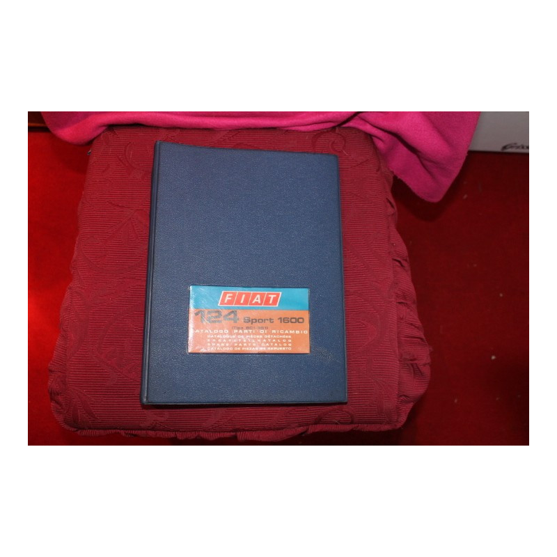 124 SPORT 1600 (BC1 BS1) CATALOGO PARTI DI RICAMBIO-MECCANICA (2° EDIZIONE 1972)
