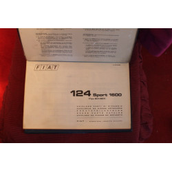 124 SPORT 1600 (BC1 BS1) CATALOGO PARTI DI RICAMBIO-MECCANICA (2° EDIZIONE 1972)
