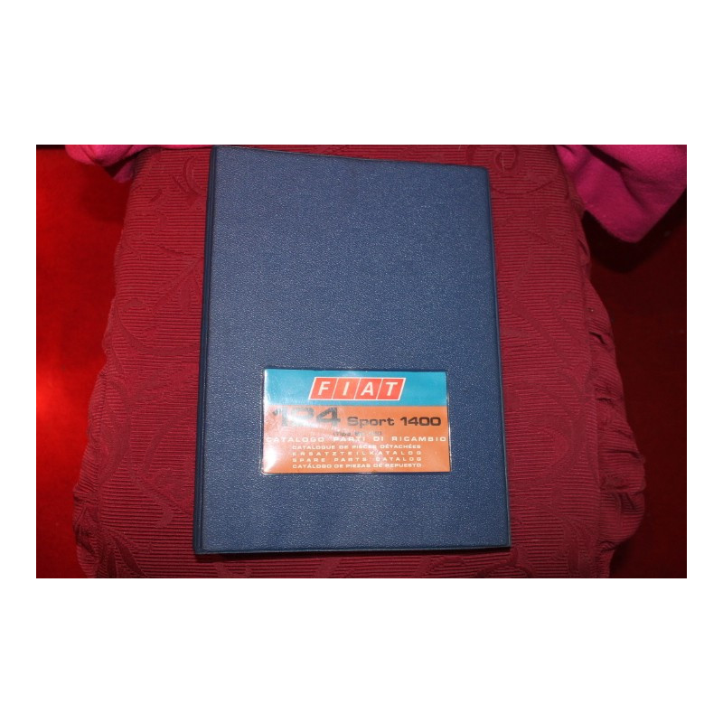 124 SPORT 1400 (BC BS)  MECHANICS SPARE PARTS CATALOGUE (2° EDITION 1972)