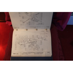 124 RALLY ABARTH  CATALOGO PARTI DI RICAMBIO-MECCANICA (1° EDIZIONE 1973)