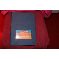 124 SPECIAL T 1600  CATALOGO PARTI DI RICAMBIO- MECCANICA (1° EDIZIONE 1972)