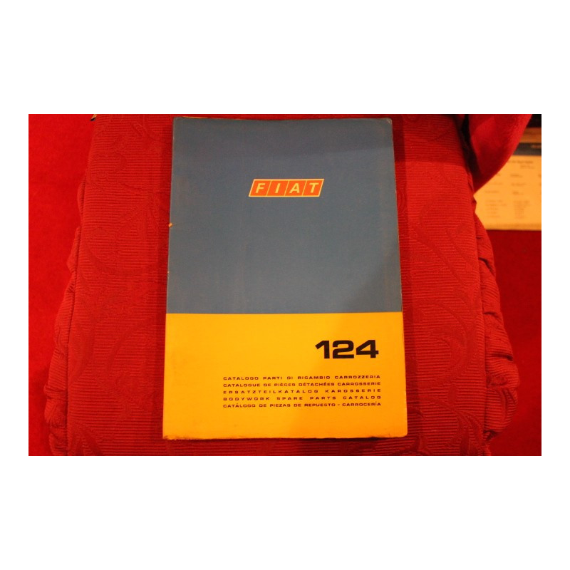 124  BODY SPARE PARTS CATALOGUE (3° EDITION 1970)