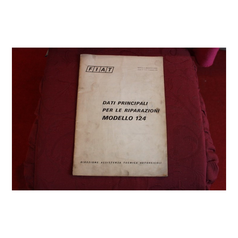 124  HANDBOOK FOR REPAIRS (1970)   (a little dirty but complete)
