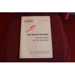 124 RALLY ABARTH   HANDBOOK FOR REPAIRS (1973)
