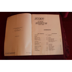 124 SPORT 1400/1600   DATI PRINCIPALI PER LE RIPARAZIONI (1972)