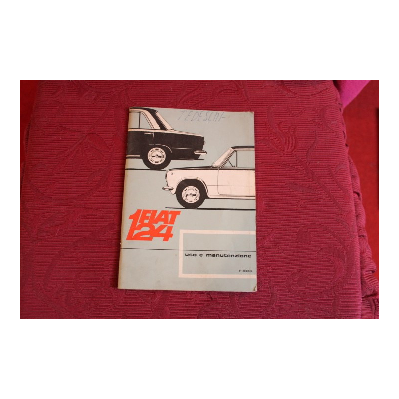 124   LIBRETTO USO E MANUTENZIONE  (6° EDIZIONE 1966)