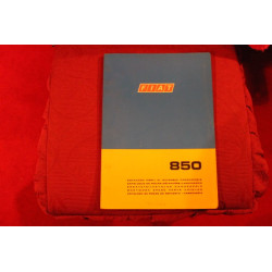850    BODY SPARE PARTS CATALOGUE (4° EDITION 1970)