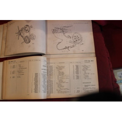 1800  MECHANICS SPARE PARTS CATALOGUE (1° EDITION 1959)  little defects