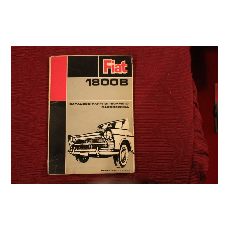 1800 B   BODY SPARE PARTS CATALOGUE (1963)