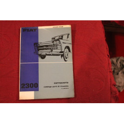 2300    CATALOGO PARTI DI RICAMBIO-CARROZZERIA (2° EDIZIONE 1963)