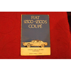 2300  2300 S COUPE'   CATALOGO PARTI DI RICAMBIO-CARROZZERIA (1° EDIZIONE 1962)