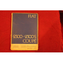 2300  2300 S COUPE'    BODY SPARE PARTS CATALOGUE (2° EDITION 1964) cover not perfect