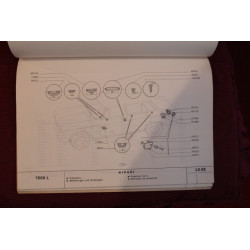 1500 L   BODY SPARE PARTS CATALOGUE (3° EDITION  1968)