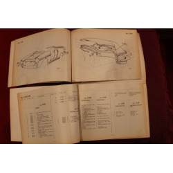 1500   CABRIOLET    BODY SPARE PARTS CATALOGUE (1° EDITION 1963)