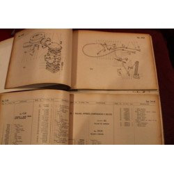 1500  CABRIOLET (118 H)    MECHANICS SPARE PARTS CATALOGUE (1° EDITION 1963)  cover a little dirty