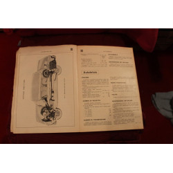 1300/1500   HANDBOOK FOR REPAIR (1961) cover whit defect