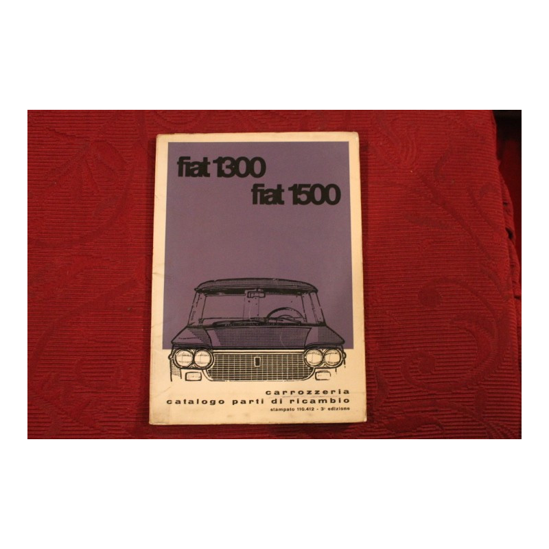 1300/1500    CATALOGO PARTI DI RICAMBIO-CARROZZERIA (3° EDIZIONE 1962)
