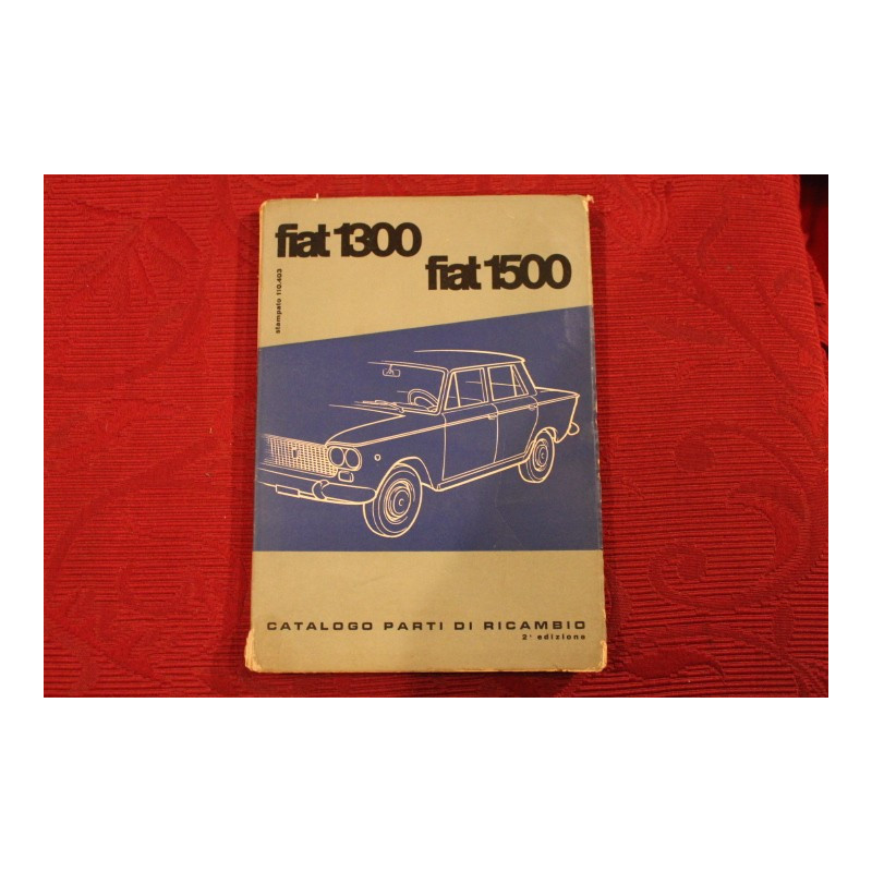1300/1500   MECHANICS SPARE PARTS CATALOGUE (2° EDITION 1962)