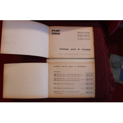 1100 103 H  103 G      MECHANICS SPARE PARTS CATALOGUE (2° EDITION 1961)