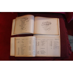 1100  103 H   103 G    CATALOGO PARTI DI RICAMBIO-MECCANICA (2° EDIZIONE 1961)