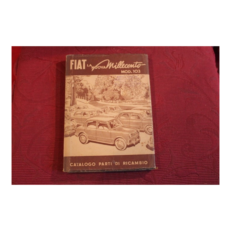 1100 103   CATALOGO PARTI DI RICAMBIO-MECCANICA (5° EDIZIONE 1956)