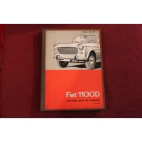 1100 D    CATALOGO PARTI DI RICAMBIO-MECCANICA (2° EDIZIONE 1965) qualche difetto.