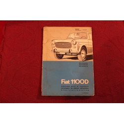 1100 D   CATALOGO PARTI DI RICAMBIO-CARROZZERIA (1° EDIZIONE 1962)