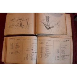 600 D    CATALOGO PARTI DI RICAMBIO-MECCANICA (1°EDIZIONE 1960)  sporco e costola difettosa