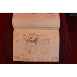 600 D      CATALOGO PARTI DI RICAMBIO-CARROZZERIA (1° EDIZIONE 1964)