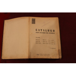 1100 B E    CATALOGO PARTI DI RICAMBIO-MECCANICA (3° EDIZIONE 1951) il catalogo presenta diverse macchie e aloni