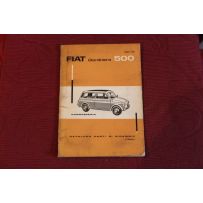 500 GIARDINIERA     CATALOGO PARTI DI RICAMBIO-CARROZZERIA (2° EDIZIONE 1961)
