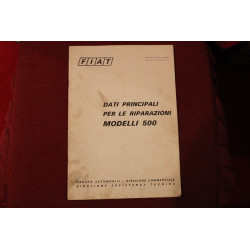 500    HANDBOOK FOR REPAIRS (1972) cover a little dirty