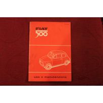 500  110F     LIBRETTO USO E MANUTENZIONE (24° EDIZIONE 1965)