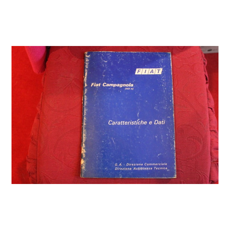 CAMPAGNOLA  1107 A      HANDBOOK FOR REPAIRS (1974)