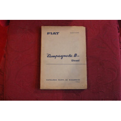 CAMPAGNOLA B DIESEL     MECHANICS SPARE PARTS CATALOGUE (1° EDITION 1961 )