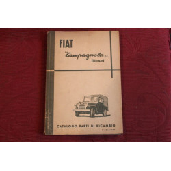 CAMPAGNOLA DIESEL     MECHANICS SPARE PARTS CATALOGUE (1° EDITION 1953)