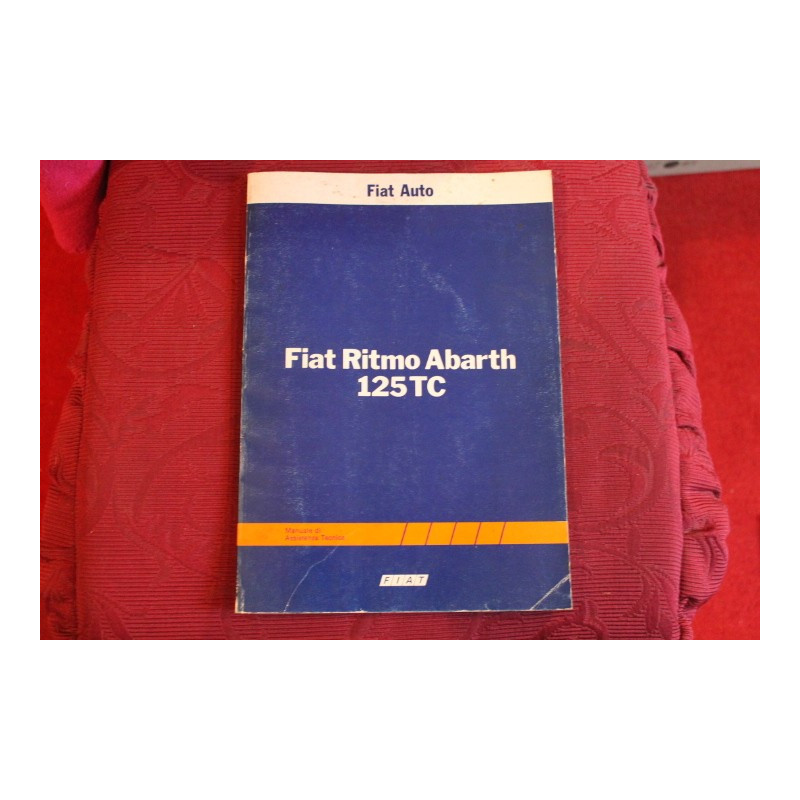 RITMO ABARTH 125 TC      HANDBOOK FOR REPAIRS (1981)