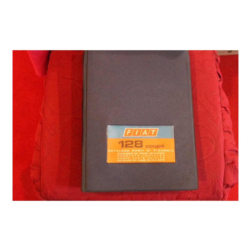 128 COUPE'     CATALOGO PARTI DI RICAMBIO-MECCANICA (1° EDIZIONE 1971)