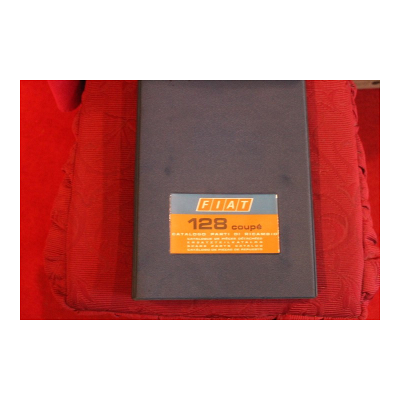 128 COUPE'   MECHANICS SPARE PARTS CATALOGUE (2° EDITION 1973)