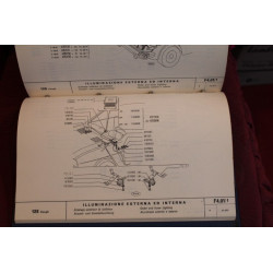 128 COUPE'     CATALOGO PARTI DI RICAMBIO-MECCANICA (2° EDIZIONE 1973)
